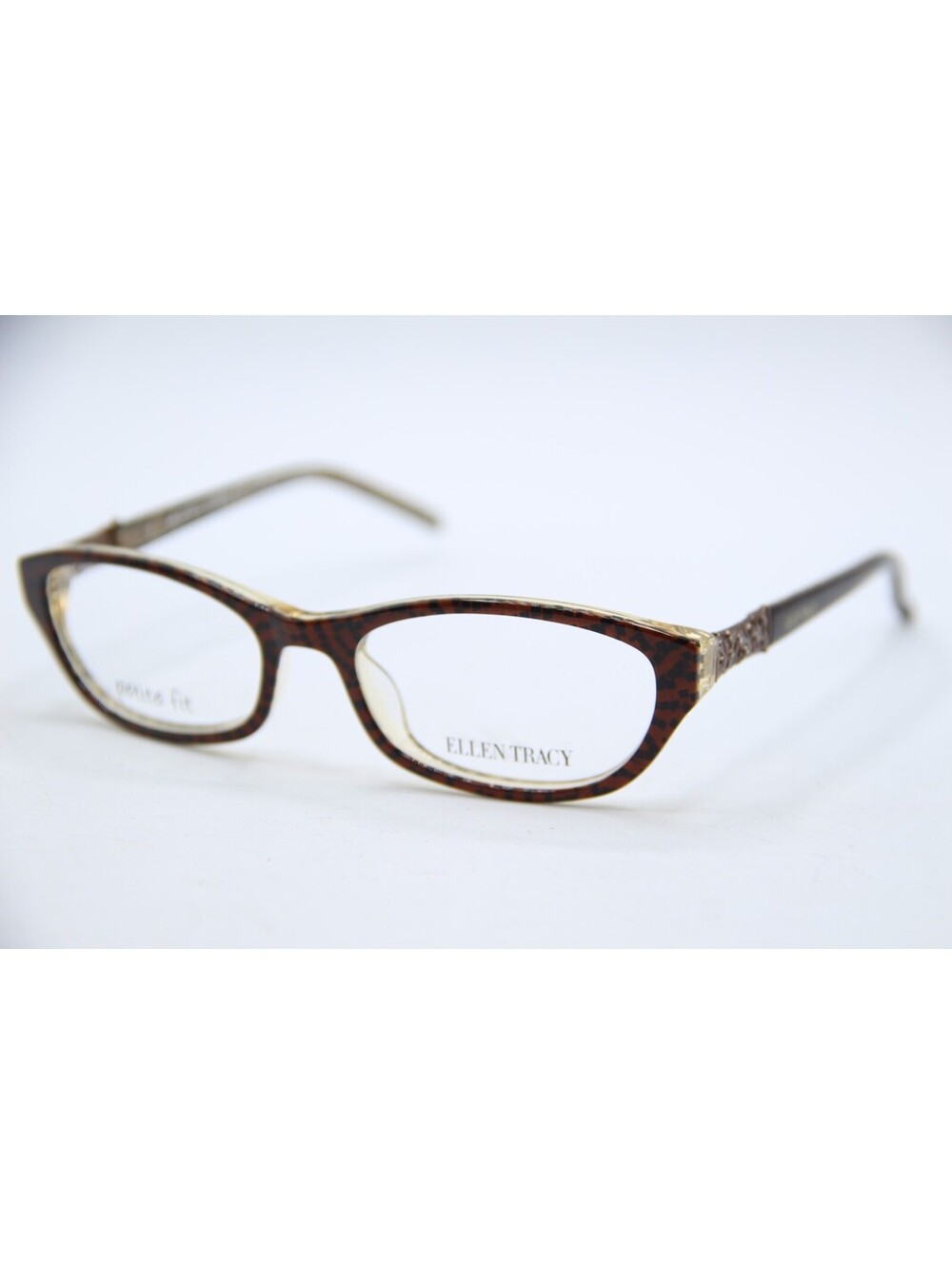 Ellen Tracey London Brown Authentic Frames Eyeglasses 48-16